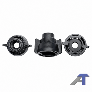 Гайка байонетная 1/4'' NPT черная 40291001